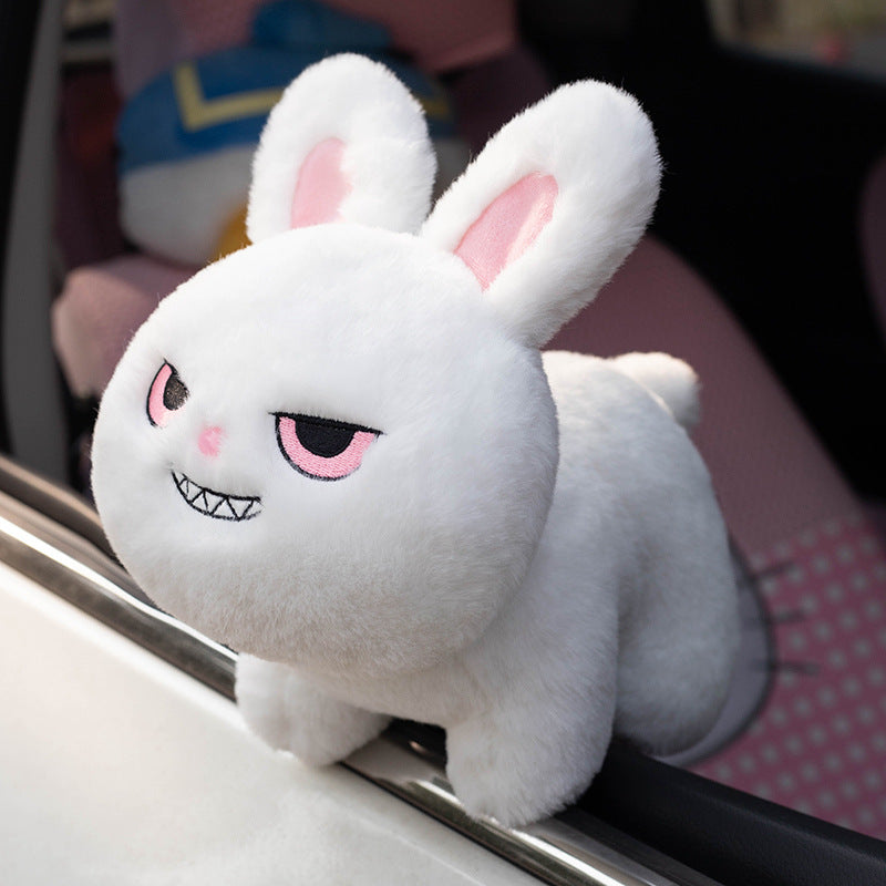 Funny Grumpy Plush Toy – Cute Rabbit, Cat & Dog Stuffed Dolls